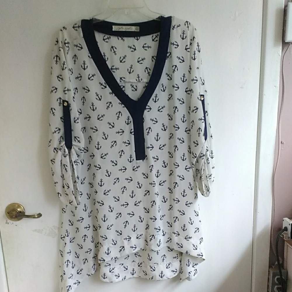 Make Offer! Lightweight Stylish bouse 1X